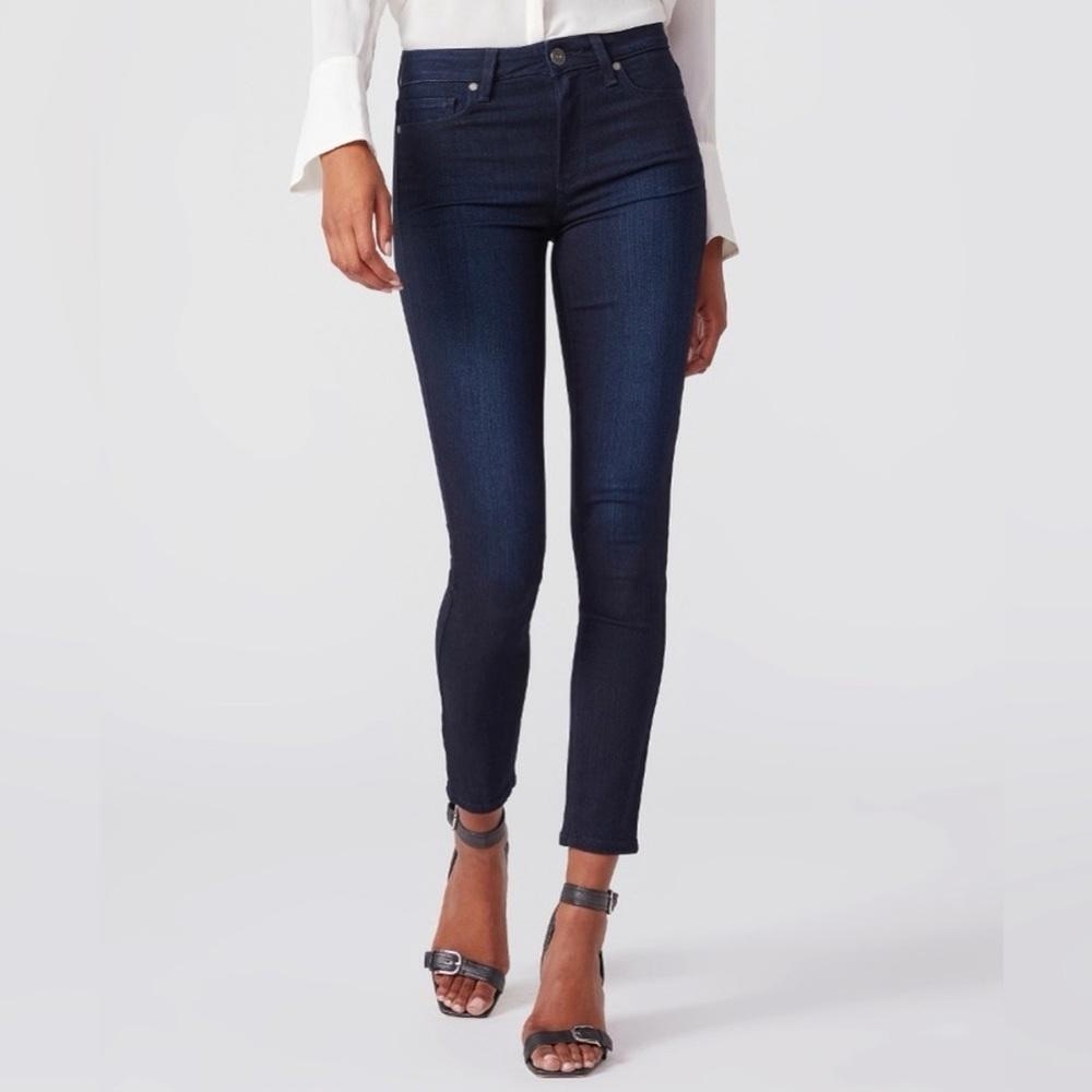 PAIGE Hoxton High Rise Ankle Skinny Jeans SZ 28